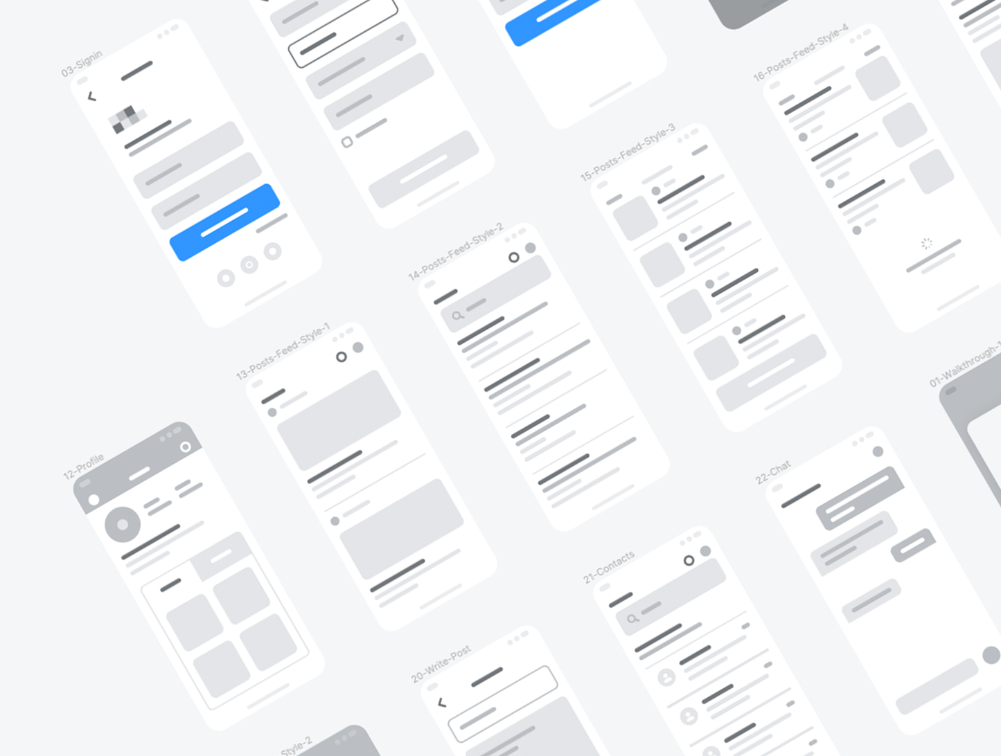 Merge Wireframing UI Kit