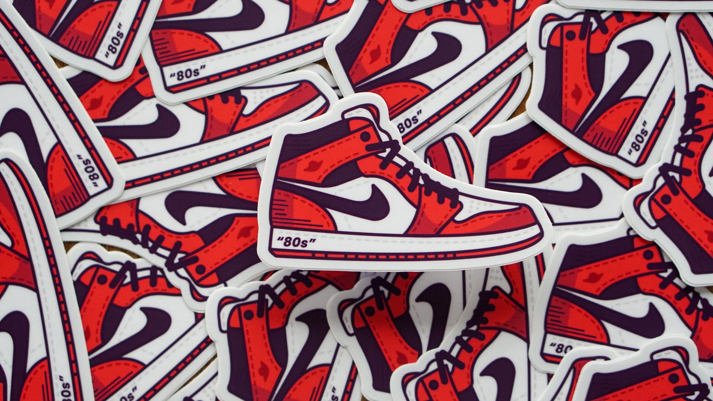 Jordan 1 OG Chicago (1985) Sticker