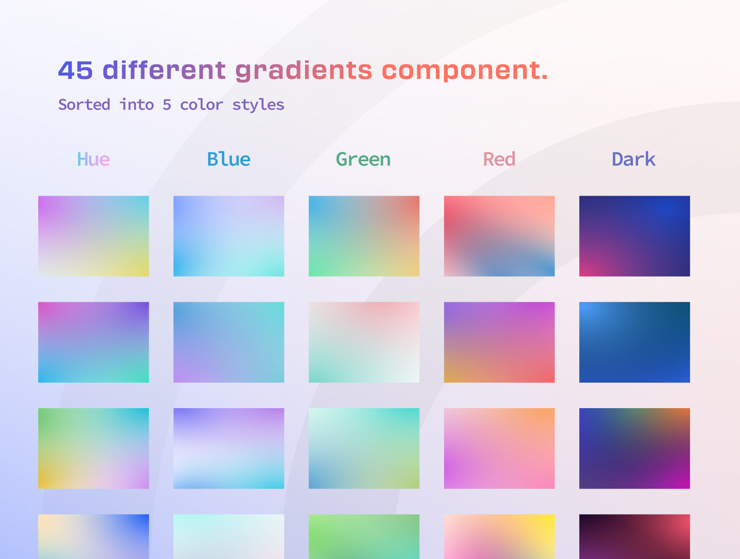 Gradiea Kit - Web3 Gradient Backgrounds