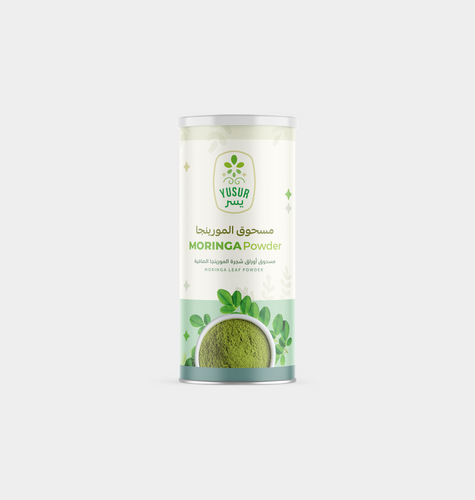 Yusur Moringa Powder Packaging - Pure and Natural