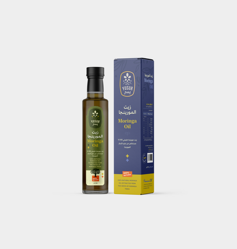 Yusur Moringa Oil Packaging - Natural Luxury