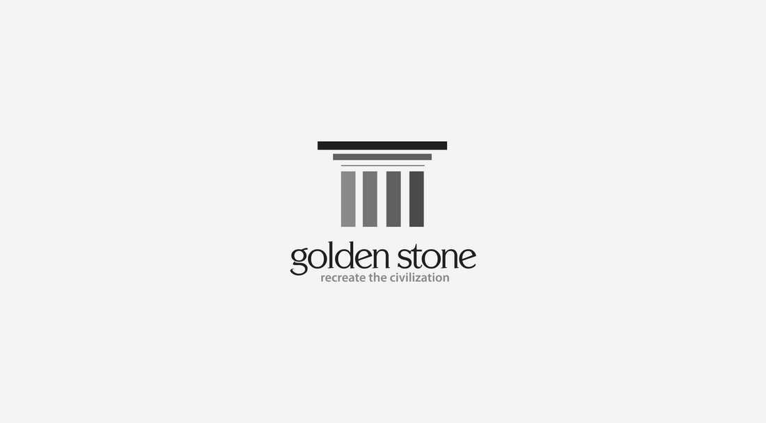 Golden Stone - Saudi Construction Company Logo