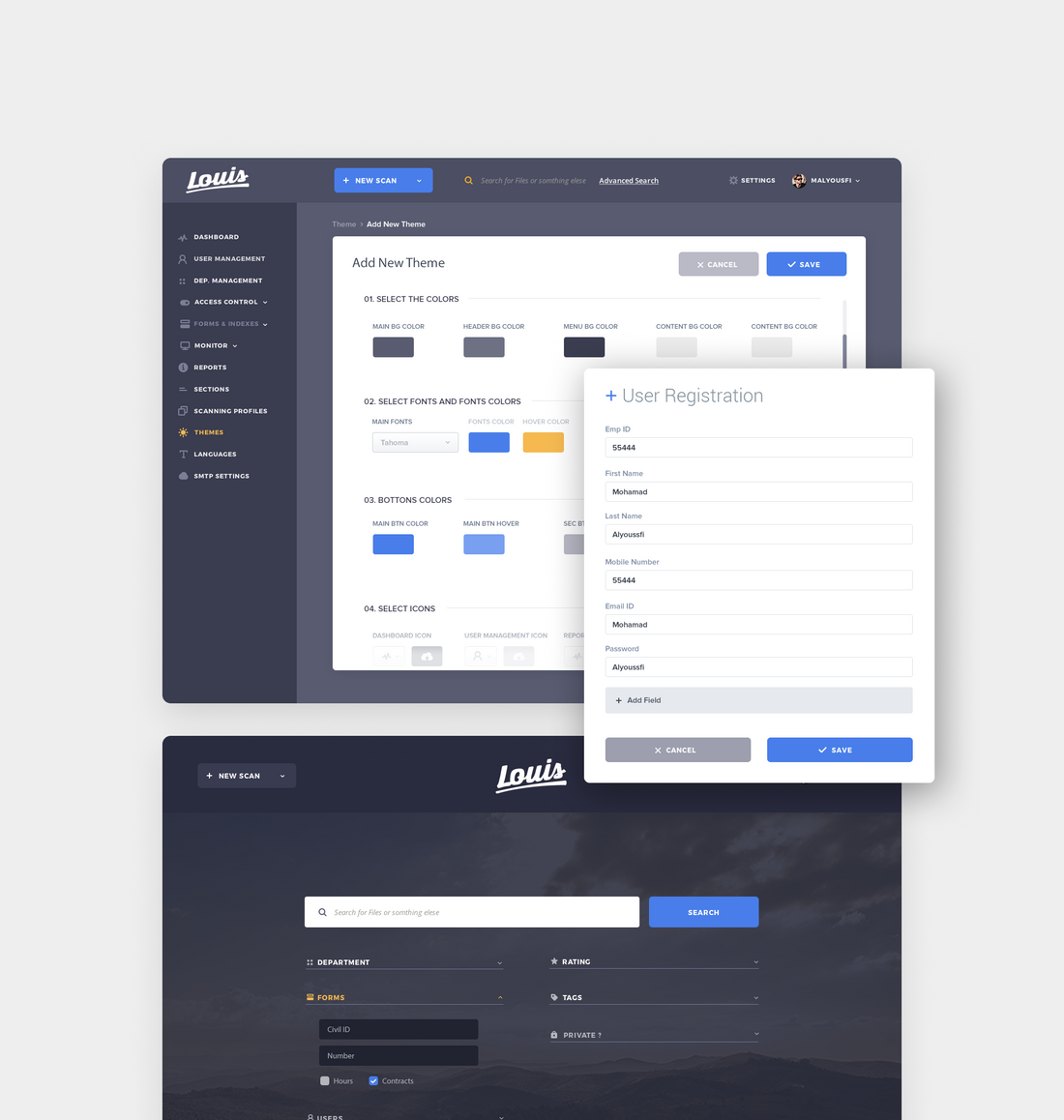 Designing a Scanner Dashboard – Efficient File Organization and Operations