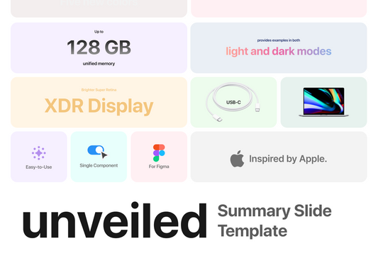 Unveiled - Summary Slide Template